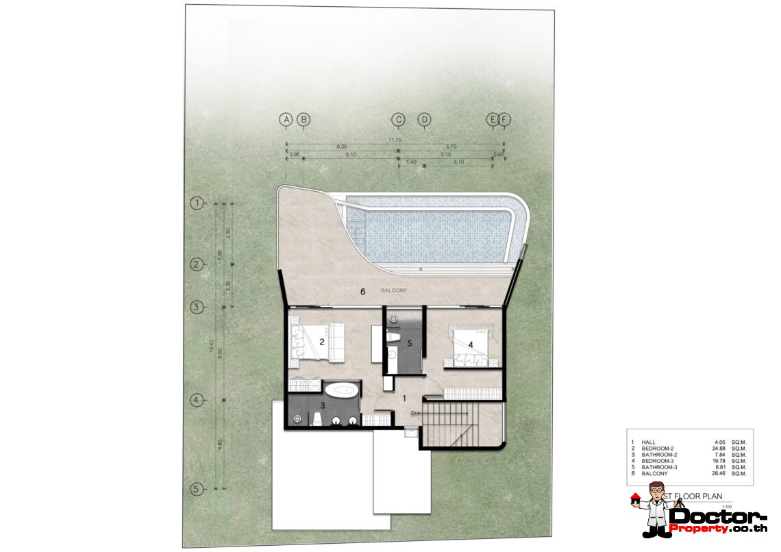 Luxury 4 Bedroom Pool Villa with Sea View in Bang Por, Koh Samui – For Sale