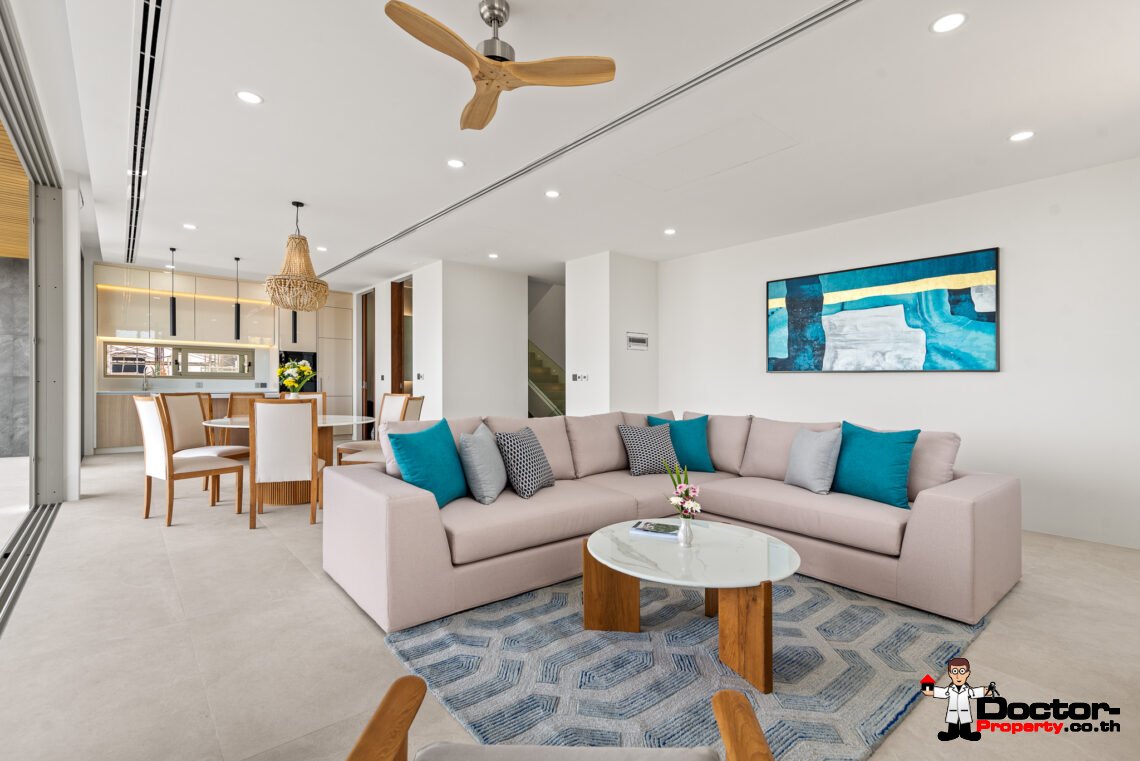 Luxury 4 Bedroom Pool Villa with Sea View in Bang Por, Koh Samui – For Sale