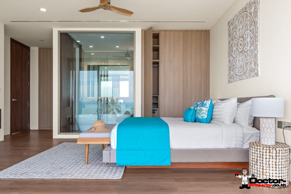 Luxury 4 Bedroom Pool Villa with Sea View in Bang Por, Koh Samui – For Sale