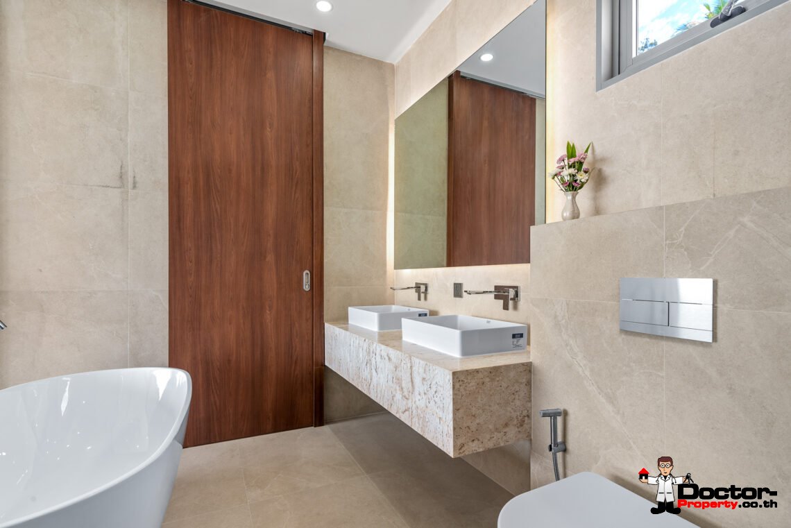Luxury 4 Bedroom Pool Villa with Sea View in Bang Por, Koh Samui – For Sale