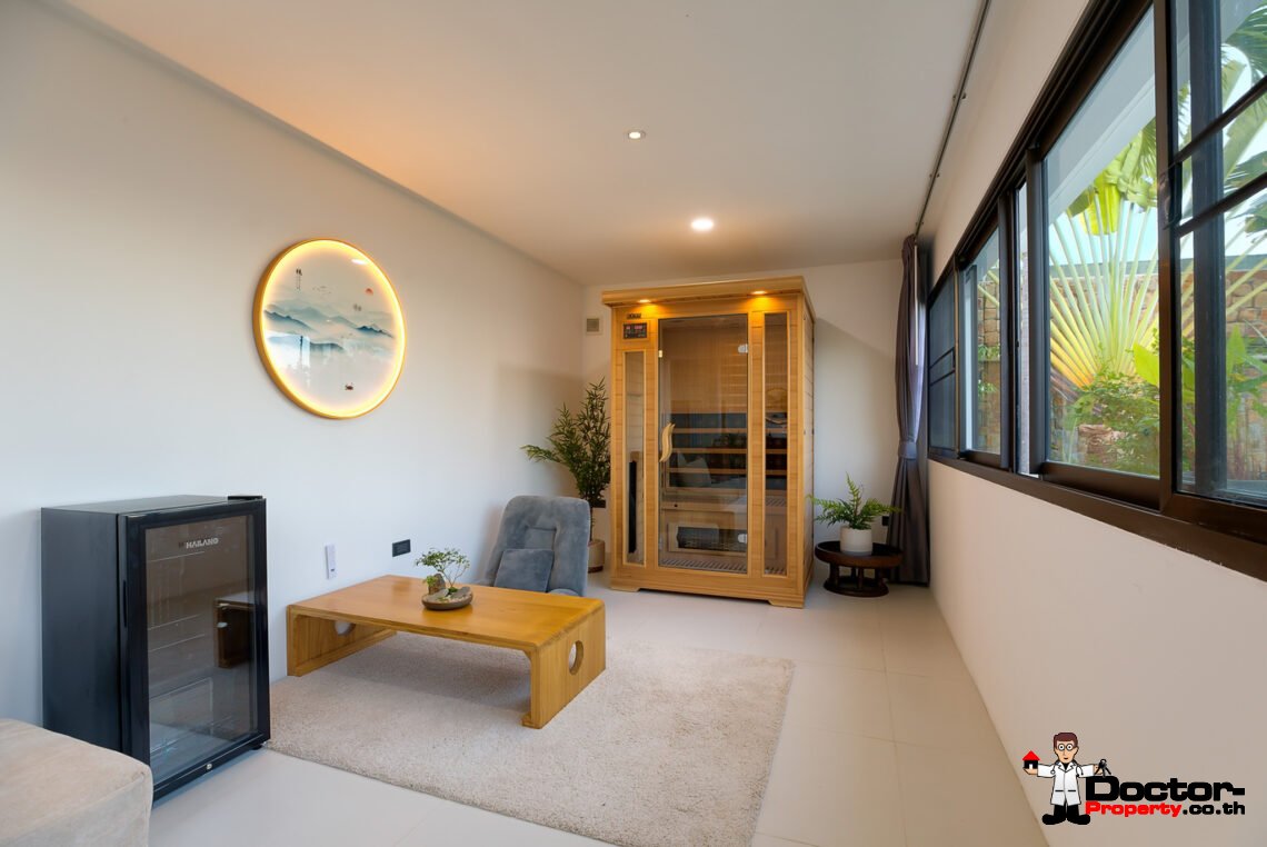 Luxury 5 Bedroom Pool Villa with Stunning Sea View in Choeng Mon, Koh Samui – For Sale