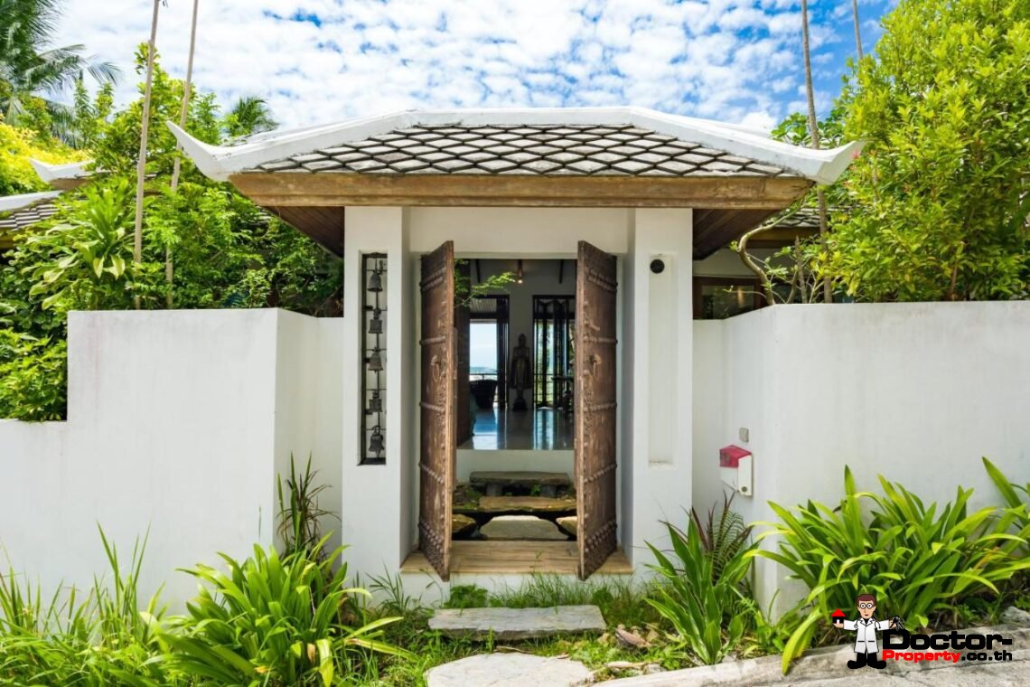 4 Bedroom Pool Villa with Sea View in Bo Phut, Koh Samui – For Sale