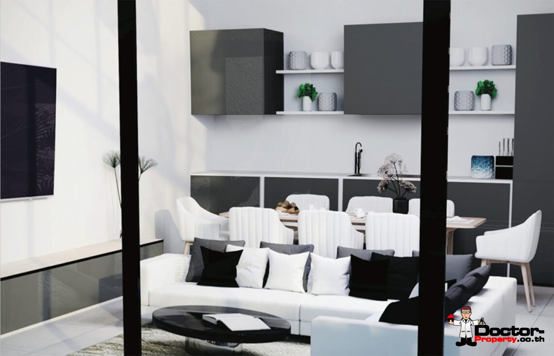 2 Bedroom Pool Villa Walk to the Beach in Lipa Noi, Koh Samui – For Sale