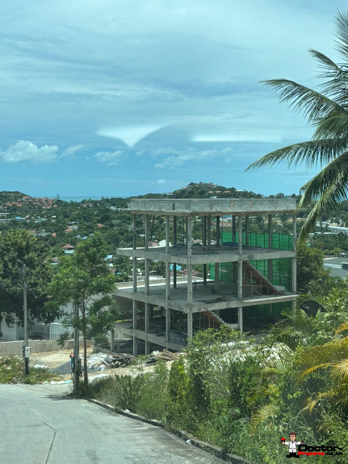 Modern 3 Bedroom Pool Villa with Sea View in Plai Laem, Koh Samui – For Sale