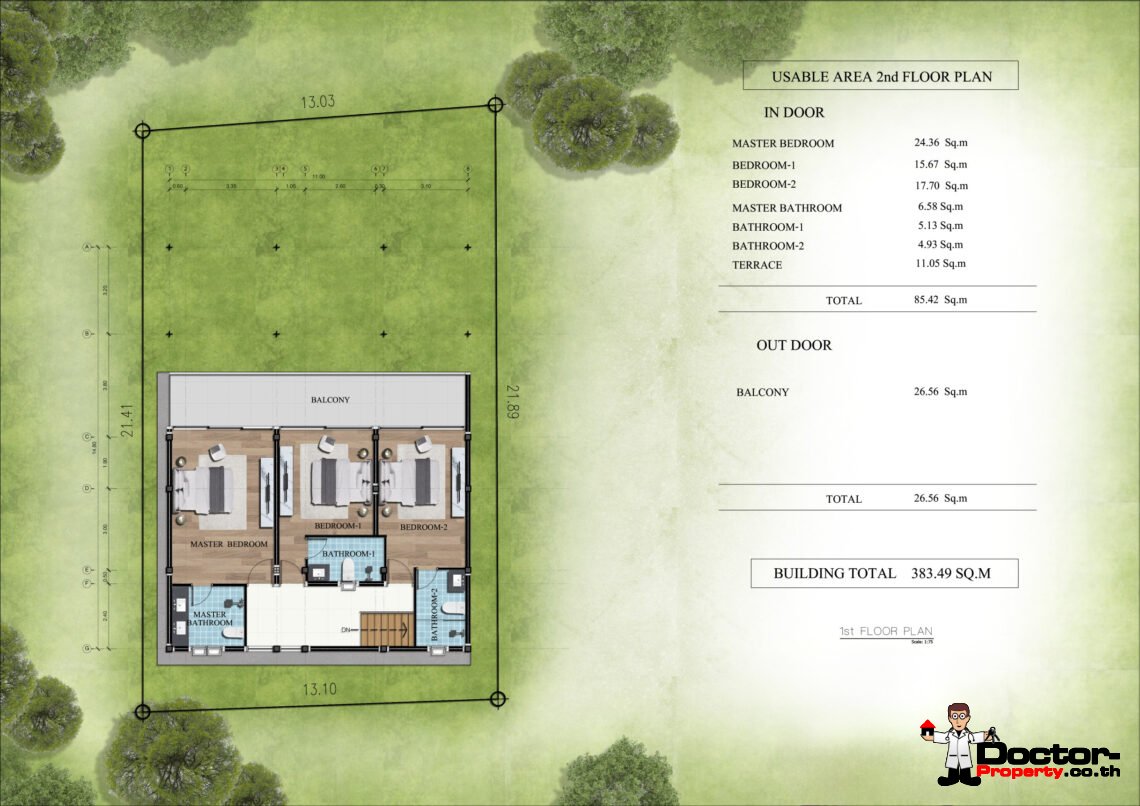 Modern 3 Bedroom Pool Villa with Sea View in Plai Laem, Koh Samui – For Sale