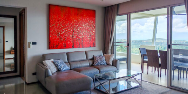 3 Bedroom Sea View Apartment in Mae Nam, Koh Samui – For Sale