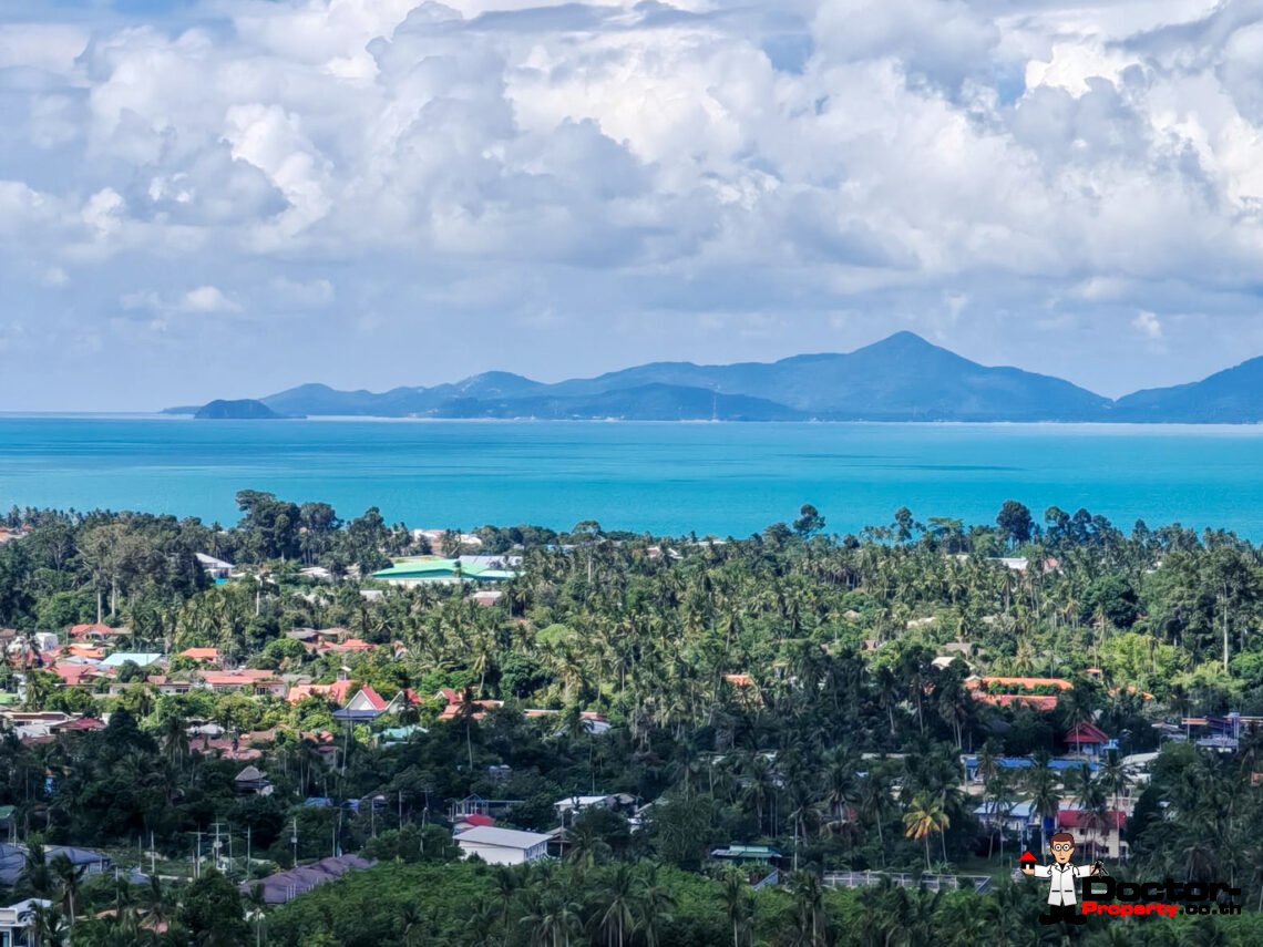 3 Bedroom Sea View Apartment in Mae Nam, Koh Samui – For Sale