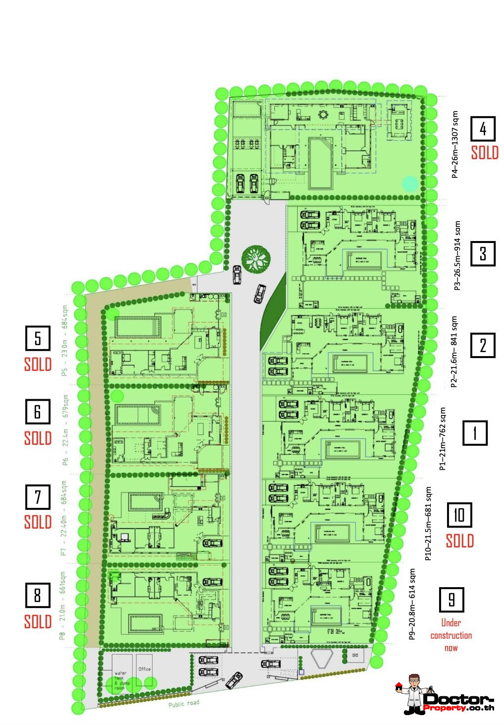 2-3 Bedroom Pool Villa in Mae Nam, Koh Samui – For Sale