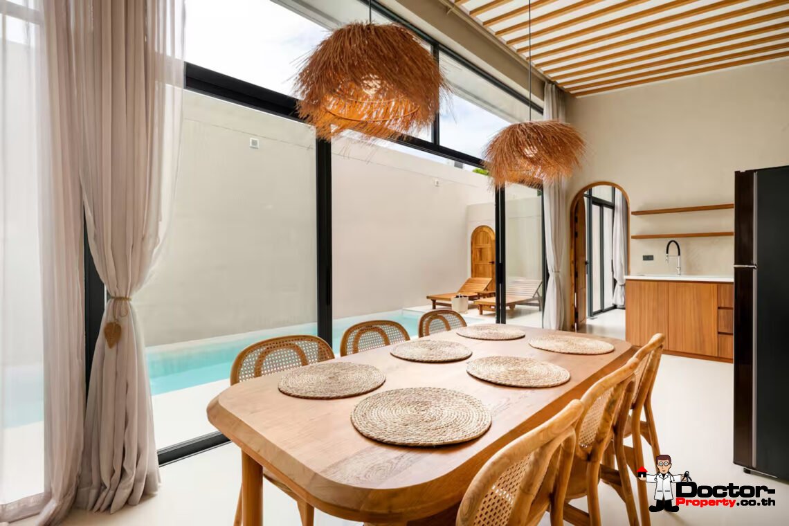 2 Bedroom Pool Villa in Plai Laem, Koh Samui – For Sale