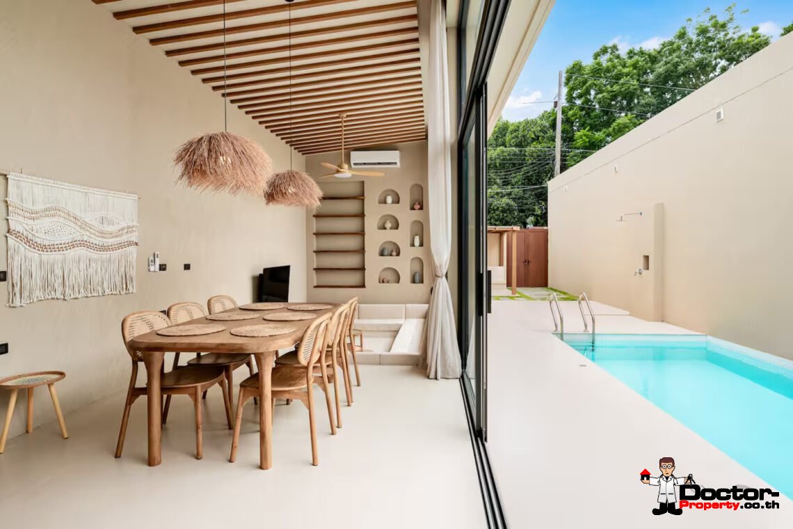 2 Bedroom Pool Villa in Plai Laem, Koh Samui – For Sale