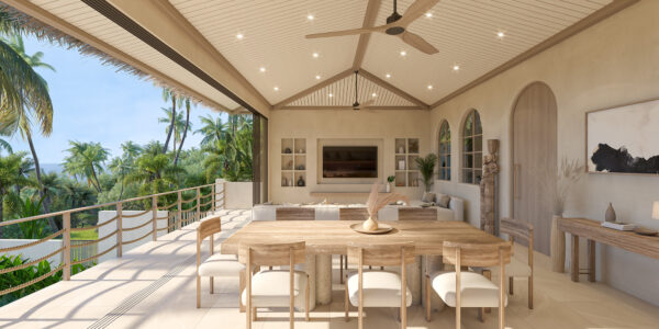 5 Bedroom Villa with Sea View and Sunset View in Bang Makham, Koh Samui – For Sale