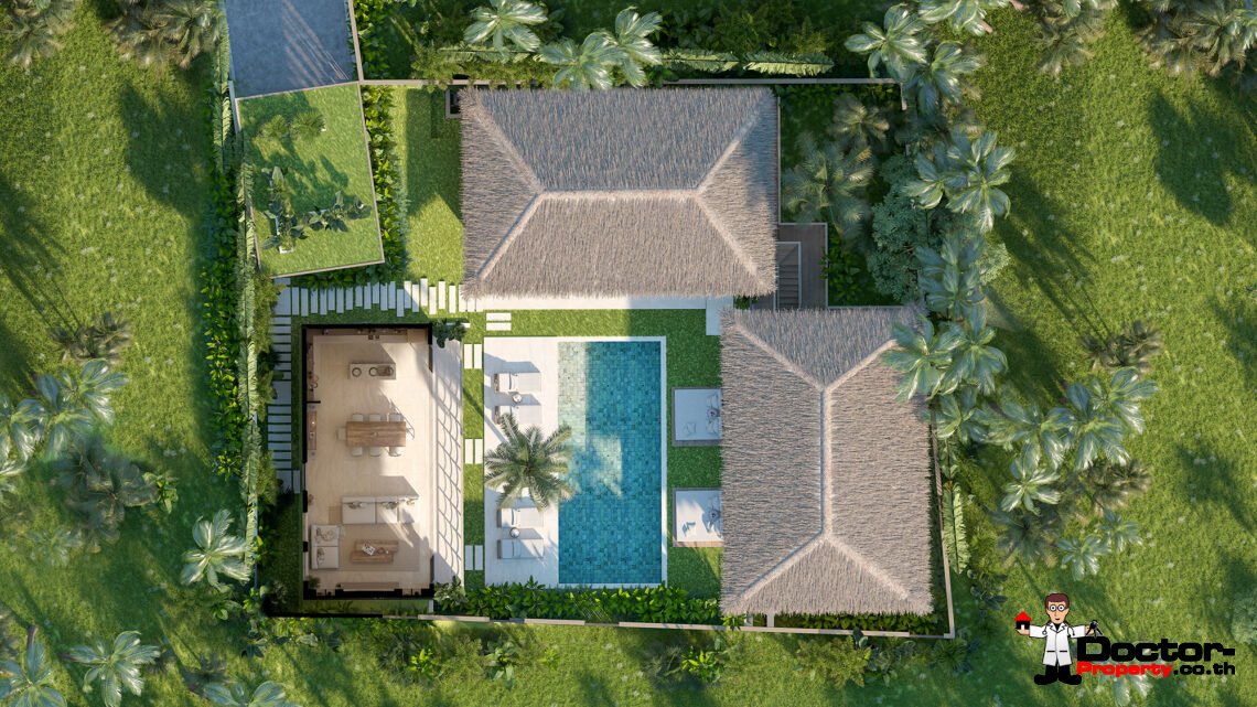 5 Bedroom Villa with Sea View and Sunset View in Bang Makham, Koh Samui – For Sale