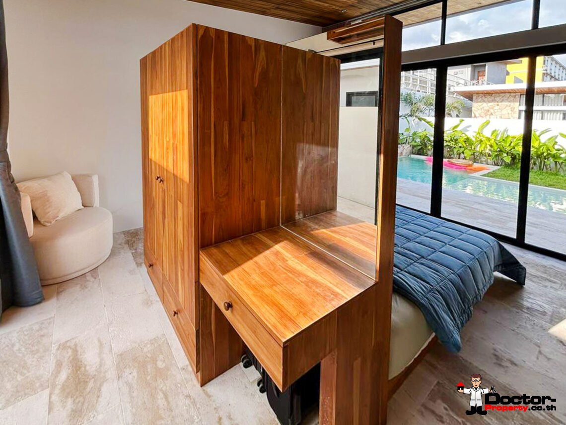 Modern 1 Bedroom Pool Villa in Bo Phut, Koh Samui – For Sale