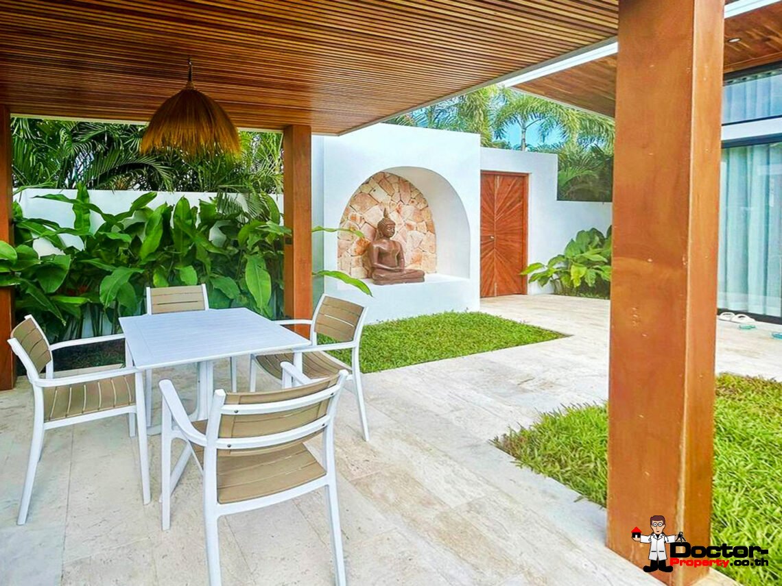 Modern 1 Bedroom Pool Villa in Bo Phut, Koh Samui – For Sale