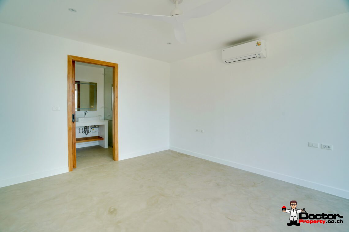 3 Bedroom Pool Villa with Sea View in Bo Phut, Koh Samui – For Sale