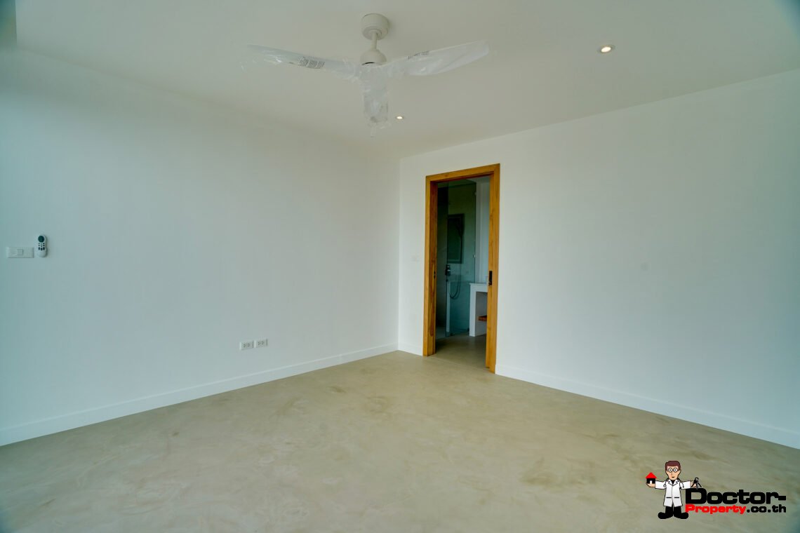 3 Bedroom Pool Villa with Sea View in Bo Phut, Koh Samui – For Sale