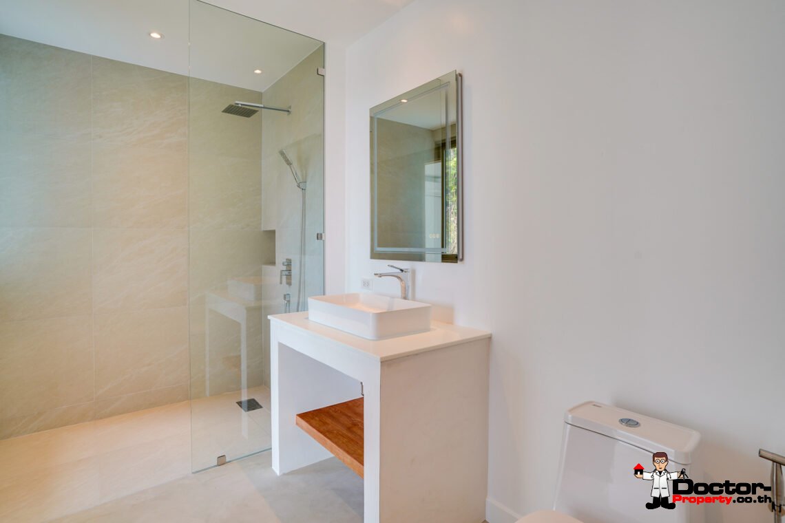 3 Bedroom Pool Villa with Sea View in Bo Phut, Koh Samui – For Sale