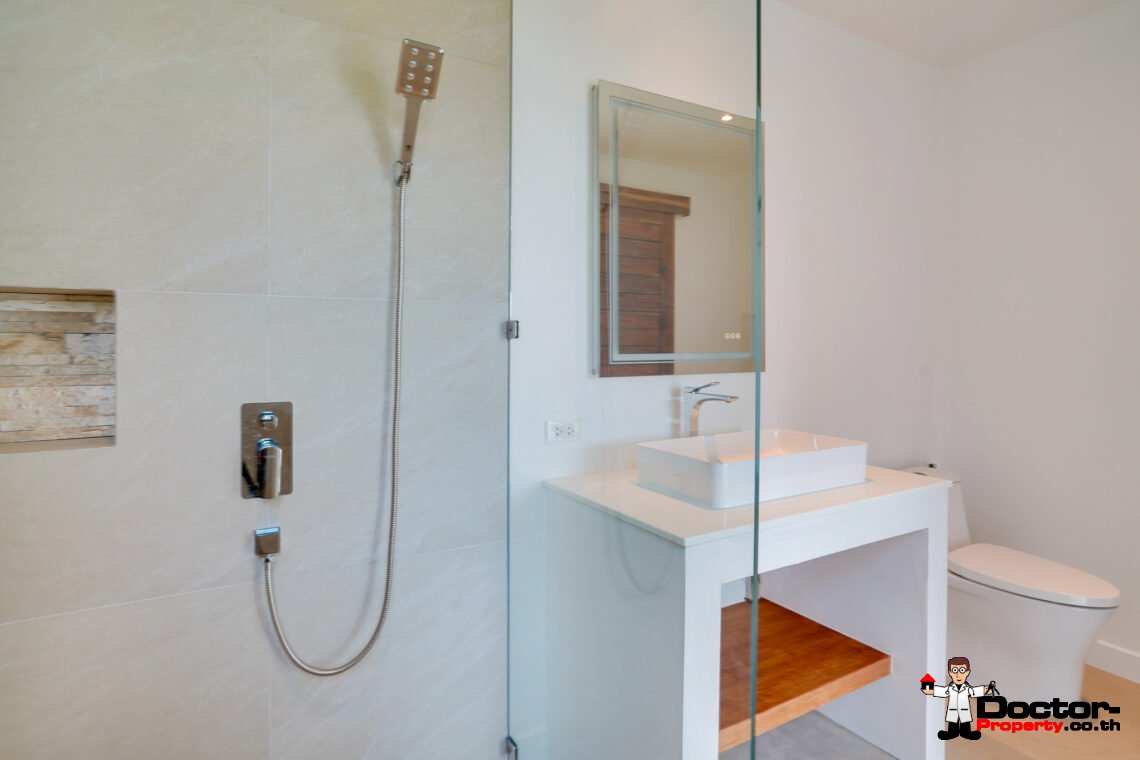 3 Bedroom Pool Villa with Sea View in Bo Phut, Koh Samui – For Sale