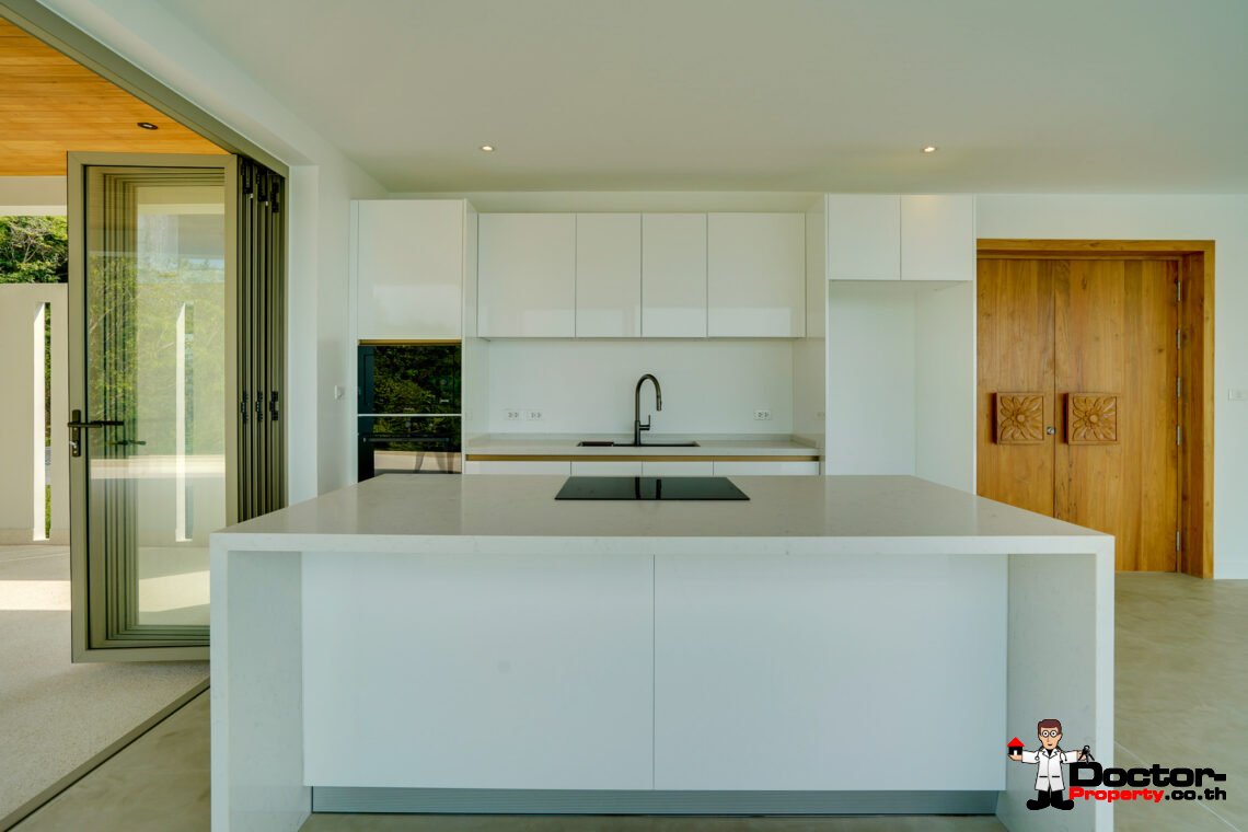 3 Bedroom Pool Villa with Sea View in Bo Phut, Koh Samui – For Sale