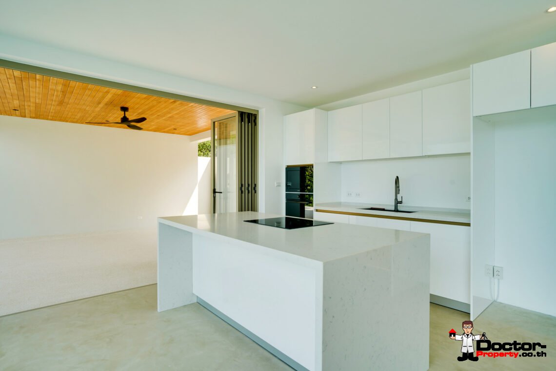 3 Bedroom Pool Villa with Sea View in Bo Phut, Koh Samui – For Sale