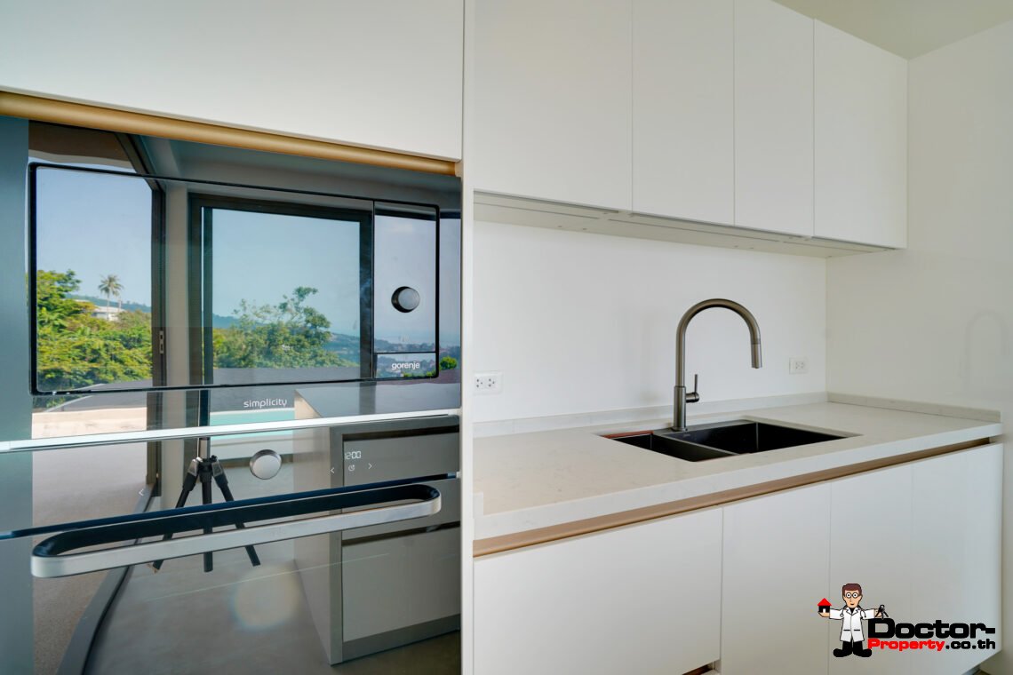 3 Bedroom Pool Villa with Sea View in Bo Phut, Koh Samui – For Sale