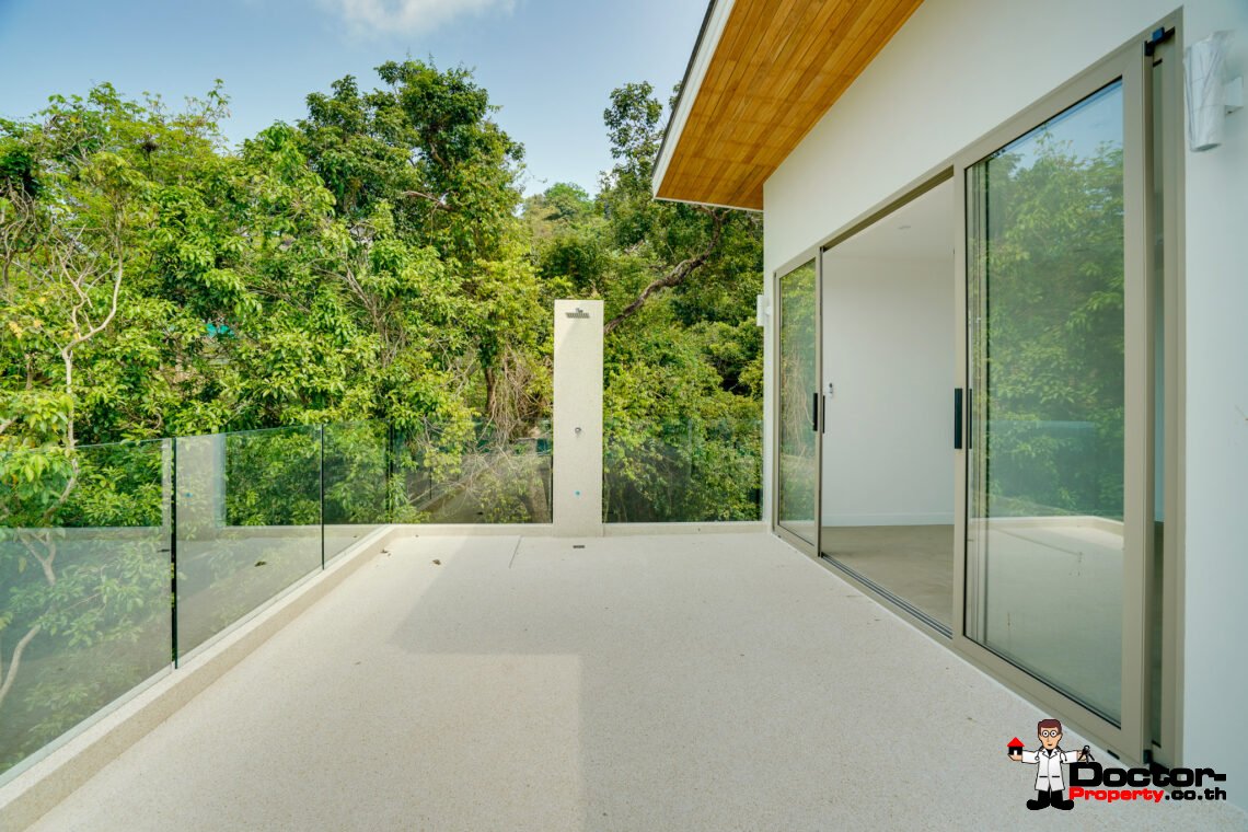 3 Bedroom Pool Villa with Sea View in Bo Phut, Koh Samui – For Sale