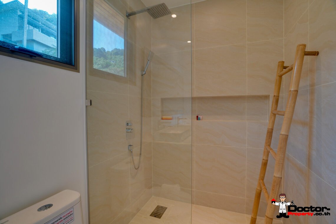 Modern 3 Bedroom Pool Villa with Sea View in Bo Phut, Koh Samui – For Sale