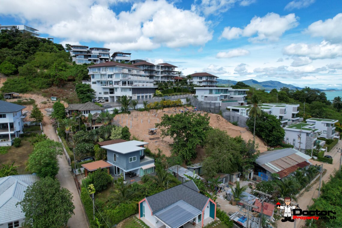 Luxury 3 Bedroom Pool Villa with Sea View in Plai Laem, Koh Samui – For Sale