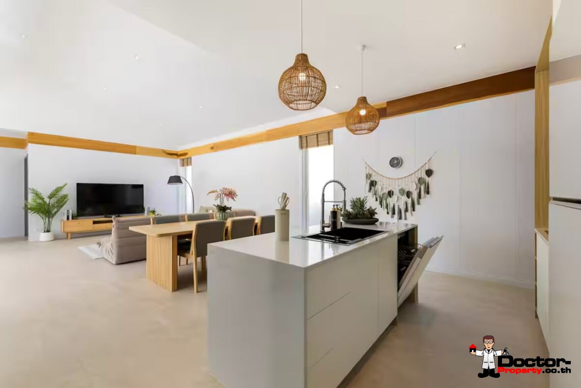 3 Bedroom Pool Villa Bali Style in Plai Laem, Koh Samui – For Sale