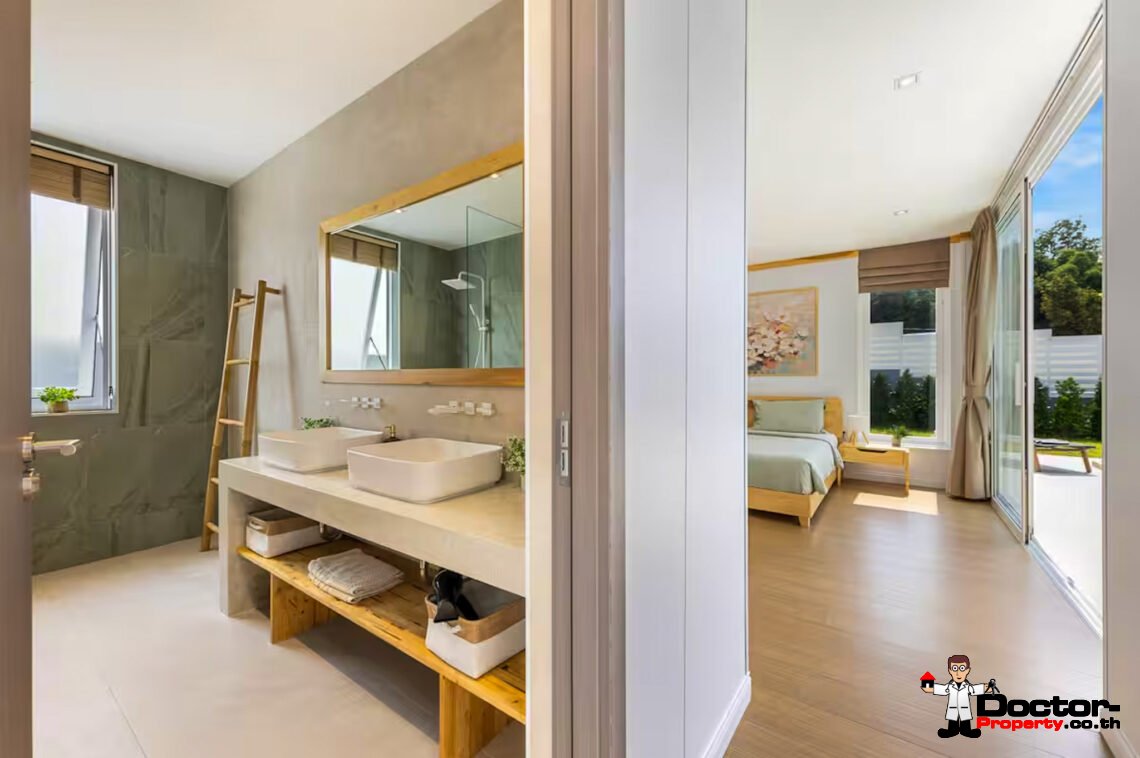 3 Bedroom Pool Villa Bali Style in Plai Laem, Koh Samui – For Sale