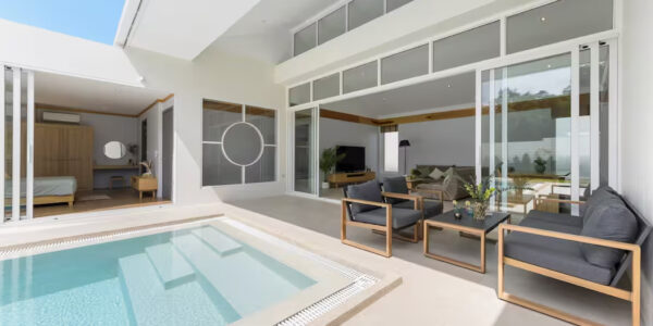 3 Bedroom Pool Villa Bali Style in Plai Laem, Koh Samui – For Sale