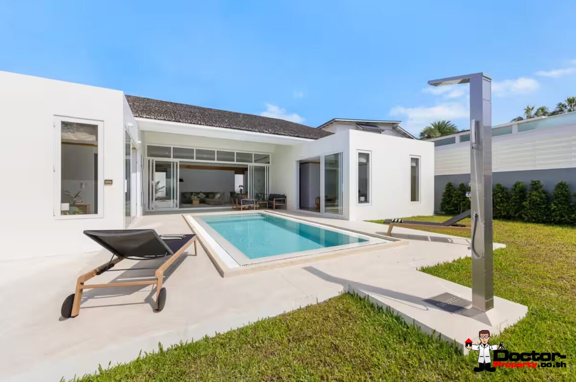 3 Bedroom Pool Villa Bali Style in Plai Laem, Koh Samui – For Sale