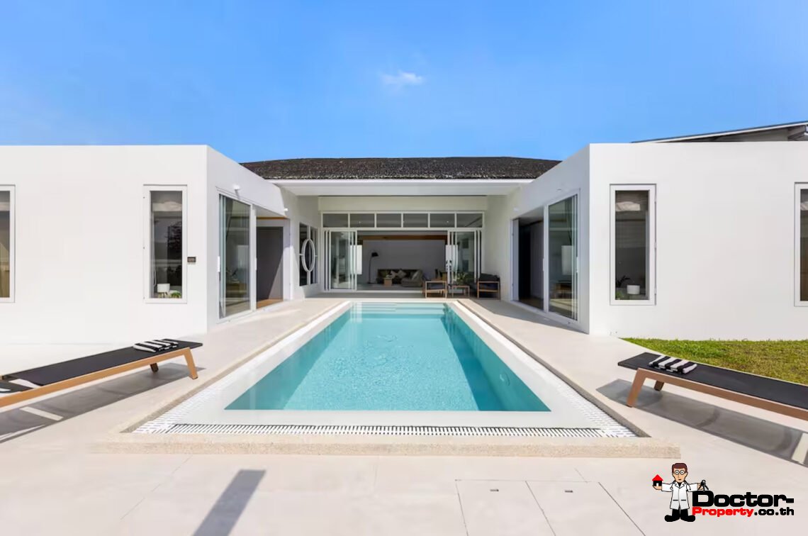 3 Bedroom Pool Villa Bali Style in Plai Laem, Koh Samui – For Sale