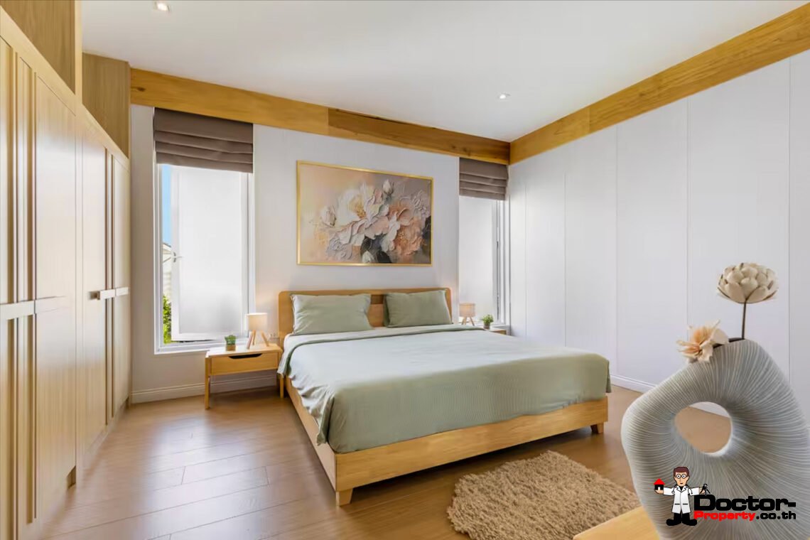 3 Bedroom Pool Villa Bali Style in Plai Laem, Koh Samui – For Sale