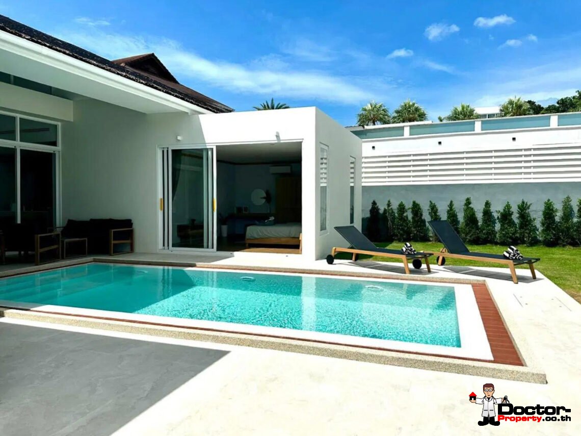 3 Bedroom Pool Villa Bali Style in Plai Laem, Koh Samui – For Sale