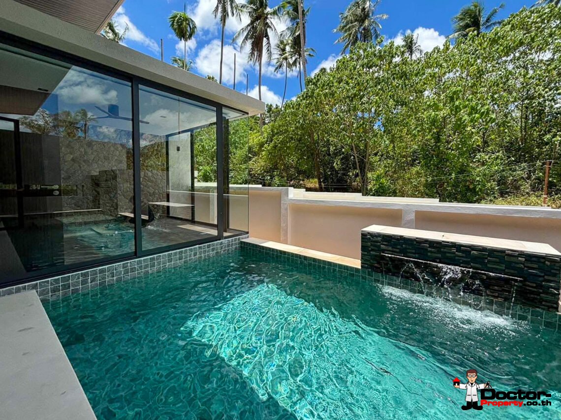Modern Tropical 3 Bedroom Pool Villa in Mae Nam, Koh Samui – For Sale
