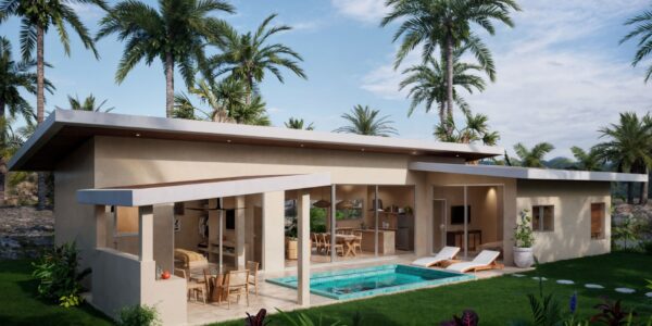2 Bedroom Tropical Villa with Garden View in Mae Nam, Koh Samui – For Sale