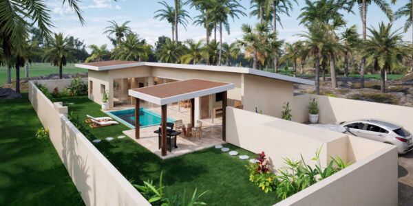 3 Bedroom Tropical Villa with Garden View in Mae Nam, Koh Samui – For Sale