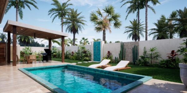 3 Bedroom Tropical Villa with Garden View in Mae Nam, Koh Samui – For Sale