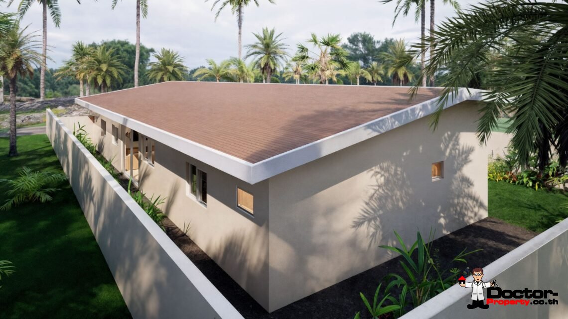 3 Bedroom Tropical Villa with Garden View in Mae Nam, Koh Samui – For Sale