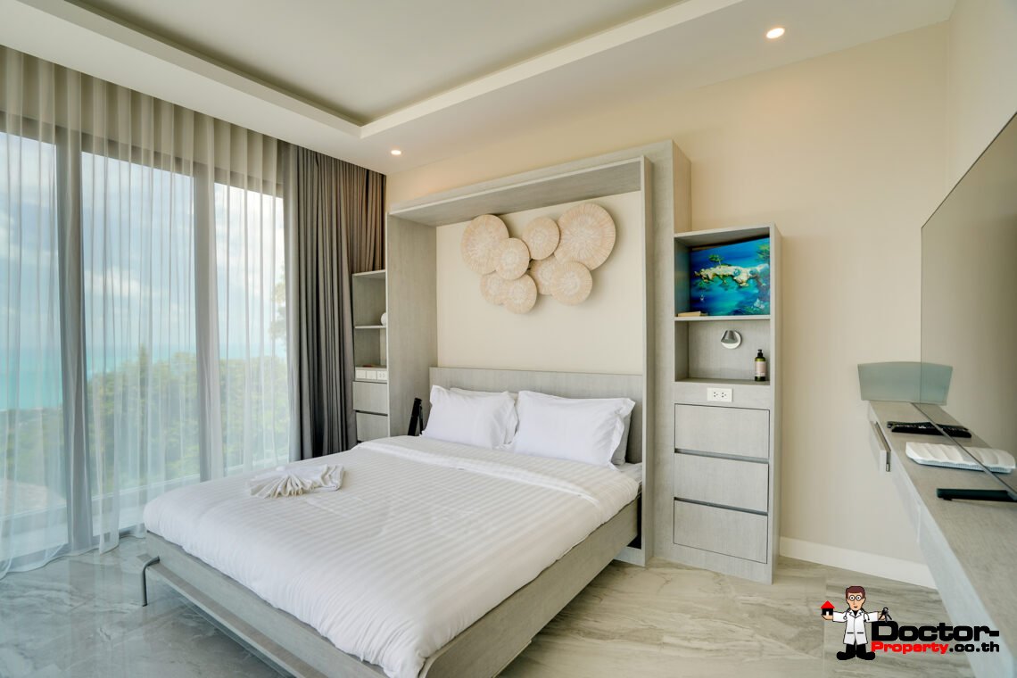 Luxury 3 Bedroom Pool Villa with Sea View in Chaweng Noi, Koh Samui – For Sale