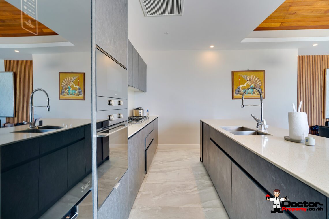 Luxury 3 Bedroom Pool Villa with Sea View in Chaweng Noi, Koh Samui – For Sale