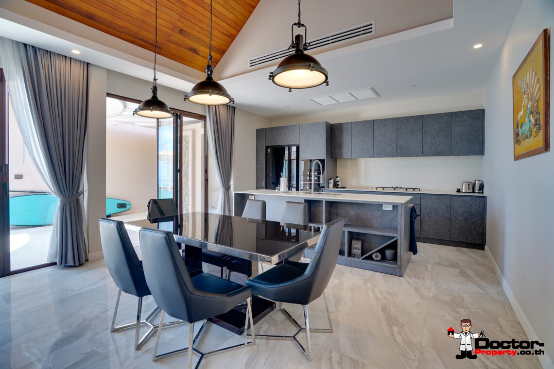 Luxury 3 Bedroom Pool Villa with Sea View in Chaweng Noi, Koh Samui – For Sale