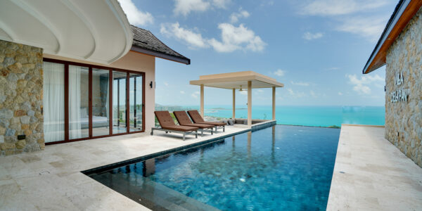 Luxury 3 Bedroom Pool Villa with Sea View in Chaweng Noi, Koh Samui – For Sale