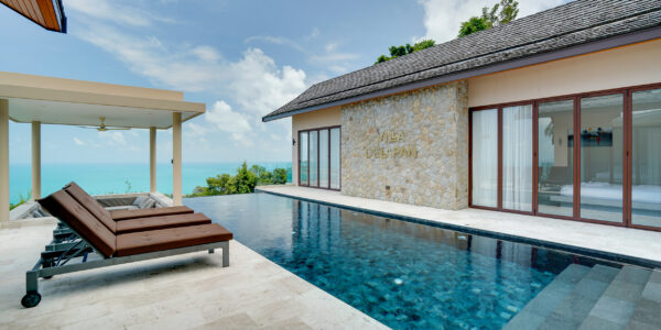 Luxury 3 Bedroom Pool Villa with Sea View in Chaweng Noi, Koh Samui – For Sale
