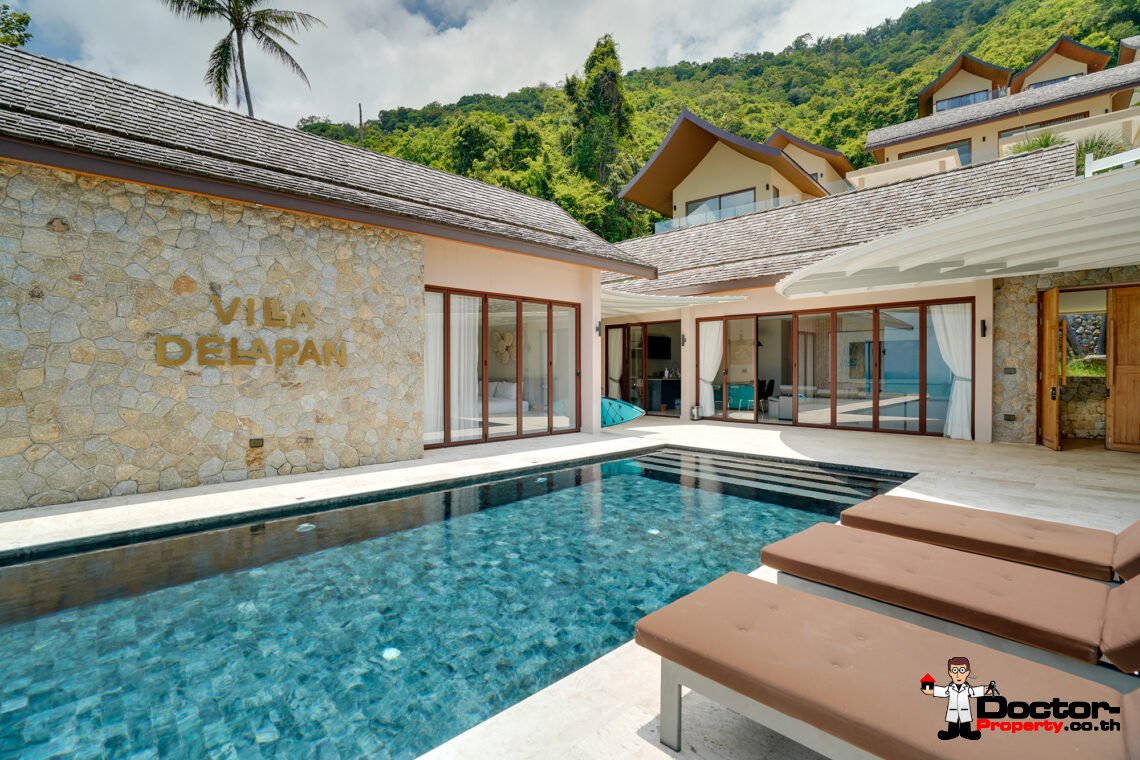 Luxury 3 Bedroom Pool Villa with Sea View in Chaweng Noi, Koh Samui – For Sale
