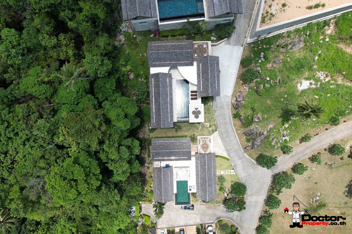 Luxury 3 Bedroom Pool Villa with Sea View in Chaweng Noi, Koh Samui – For Sale