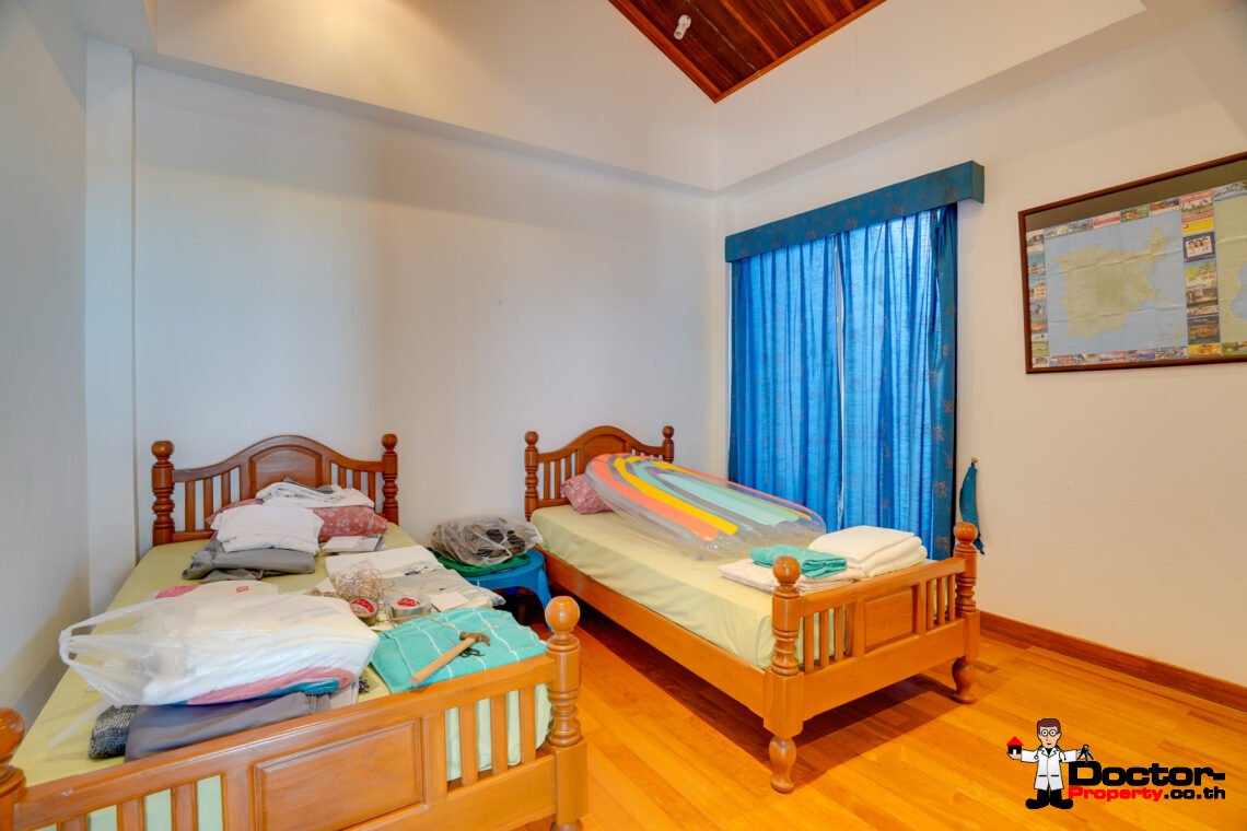 3 Bedroom Villa with Stunning Sea View in Plai Laem, Koh Samui – For Sale