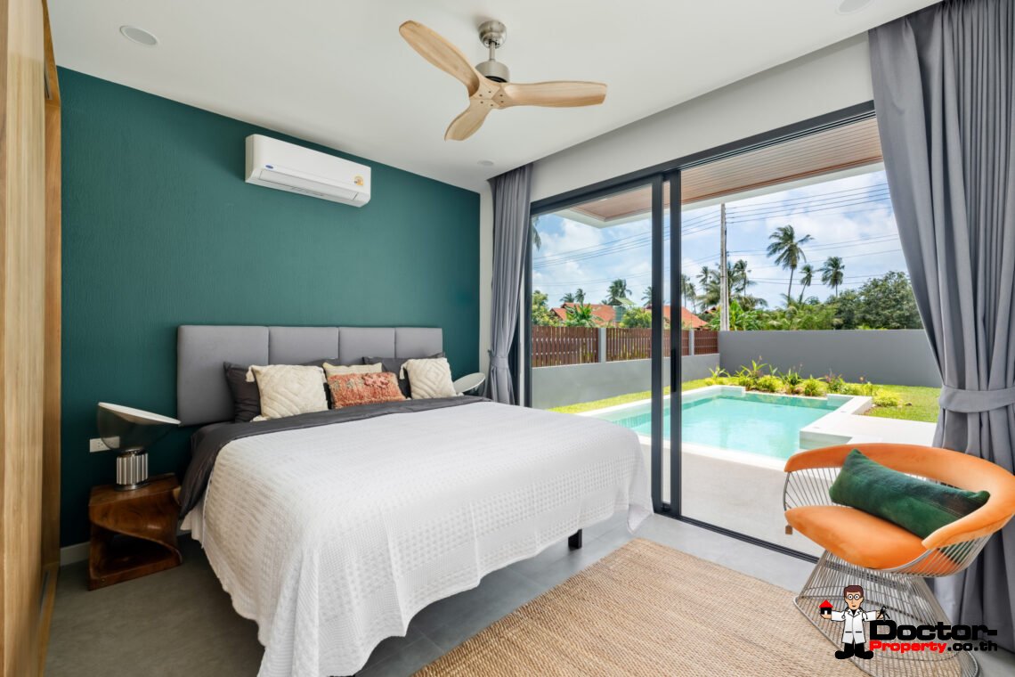 3 Bedroom Pool Villa in Plai Laem, Koh Samui – For Sale