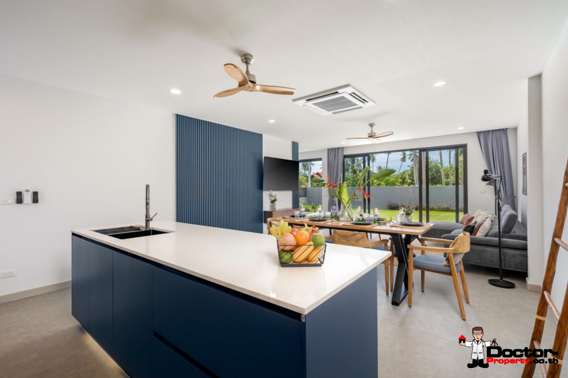 3 Bedroom Pool Villa in Plai Laem, Koh Samui – For Sale